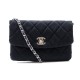 NEUF SAC A MAIN CHANEL MINI JERSEY FLAP BAG FERMOIR TIMELESS BANDOULIERE 4600€