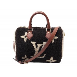 NEUF SAC A MAIN LOUIS VUITTON SPEEDY 25 MONOGRAM TEDDY SHEARLING M55422 3350€