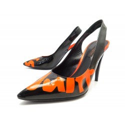 CHAUSSURES LOUIS VUITTON ESCARPINS SLINGBACK GRAFFITI SPROUSE 38.5 SHOES 700€