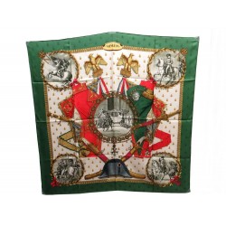 NEUF FOULARD HERMES NAPOLEON CARRE 