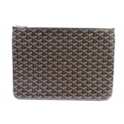 Goyard Senat Pochette MM Goyardine Sky Blue