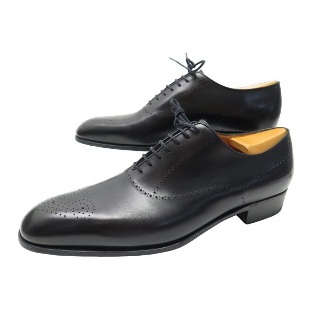 CHAUSSURES JM WESTON SAVILE PERFORATIONS 582 10.5B 44 44.5 RICHELIEU SHOES 1020€