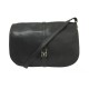 VINTAGE SAC A MAIN MORABITO BESACE EN CUIR GRAINE NOIR BLACK LEATHER HAND BAG