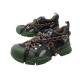 NEUF BASKETS GUCCI FLASHTREK SEGA GREEN REMOVABLE CRYSTAL 536532 10 44 1490€