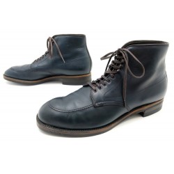 CHAUSSURES ANATOMICA BY ALDEN BOTTINES 11 CUIR BLEU