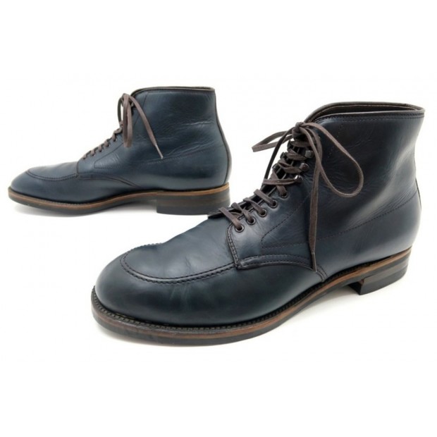 CHAUSSURES ANATOMICA BY ALDEN BOTTINES 11 CUIR BLEU