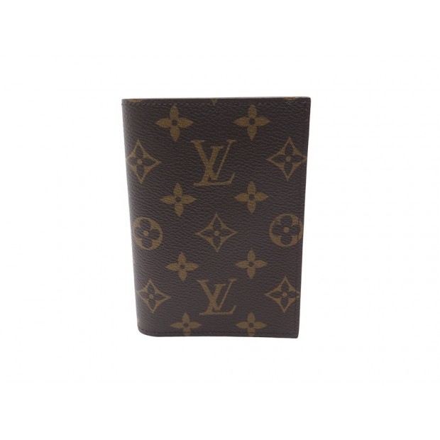 NEUF PORTEFEUILLE LOUIS VUITTON PORTE PASSEPORT EN TOILE MONOGRAM WALLET 285€