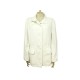 NEUF VESTE LORO PIANA 48 IT 42 FR L EN COTON BLANC BLOUSON COTTON JACKET 2500€