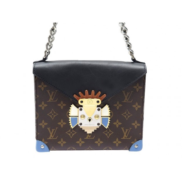 SAC A MAIN LOUIS VUITTON TRIBAL MASK GM TOILE MONOGRAM CUIR CANVAS PURSE 2550€