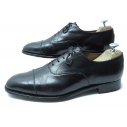 CHAUSSURES JM WESTON CONSUL 300 9E 43 LARGE CUIR NOIR 