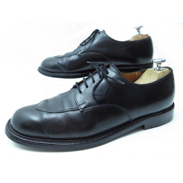 CHAUSSURES CHURCH'S EXCELSIOR DERBY CHASSE 9F 43 LARGE EN CUIR NOIR SHOES 510€