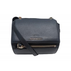 SAC A MAIN GIVENCHY PANDORA BOX BANDOULIERE CUIR GRAINE NOIR HANDBAG PURSE 1460€