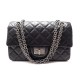 NEUF SAC A MAIN CHANEL MINI TIMELESS 2.55 CUIR NOIR BLACK LEATHER HAND BAG 4700€