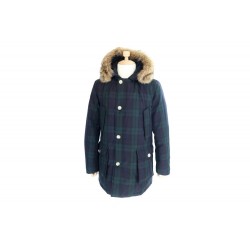 MANTEAU WOOLRICH ARTIC PARKA DF L 52 DOUDOUNE COL EN FOURRURE BLOUSON COAT 770€