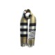 NEUF ECHARPE BURBERRY CHECK CLASSIQUE MOTIF PLAQUE VINTAGE TARTAN SCARF NEW 890€