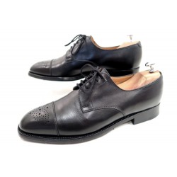 NEUF CHAUSSURES JM WESTON 564 DERBY A BOUTS DROITS 7.5D 41.5 EN CUIR SHOES 650