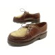 CHAUSSURES HERMES X PARABOOT MORZINE 6 40 BOTTINES CUIR ET POULAIN MARRON SHOES