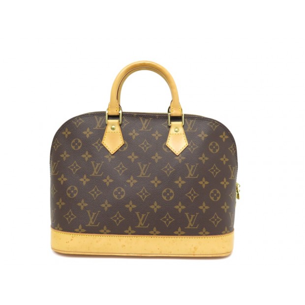 SAC A MAIN LOUIS VUITTON ALMA PM M53151 EN TOILE MONOGRAM CANVAS HAND BAG 1650€