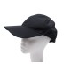 NEUF CASQUETTE PRADA TOILE RE-NYLON NOIR TAILLE 57-64 XL BLACK CANVAS CAP 480€