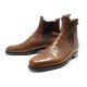 CHAUSSURES JM WESTON BOTTINES CHELSEA LE CAMBRE 445 10.5C 44.5 CUIR SHOES 1095€