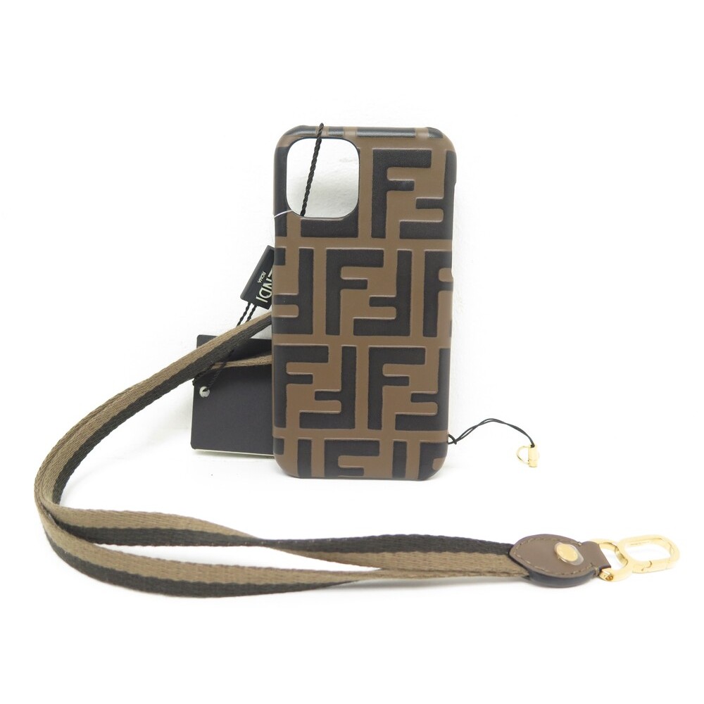 coque telephone fendi iphone 11 pro zucca 7ar856