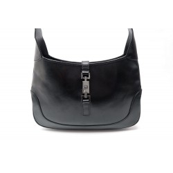  SAC A MAIN GUCCI JACKIE-O CUIR NOIR 