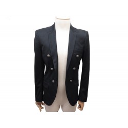 VESTE BALMAIN BLAZER A DOUBLE BOUTONNAGE SH07110X038 M 48 VEST JACKET 1800€