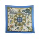 FOULARD HERMES JOIES D'HIVER JOACHIM METZ EN SOIE BROCHEE JACQUARD SCARF 460€