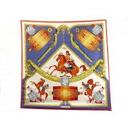 VINTAGE FOULARD HERMES 1821 HOMMAGE A L AMITIE FRANCO-HELLENIQUE 1985 SCARF 460€