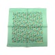 NEUF FOULARD GAVROCHE HERMES SHERPAS POCHETTE 45 CARRE EN SOIE VERT SCARF 210€