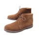 CHAUSSURES BOWEN CHUKKA 10.5 44.5 EN DAIM MARRON BOTTINES DEER BOOTS SHOES 315€