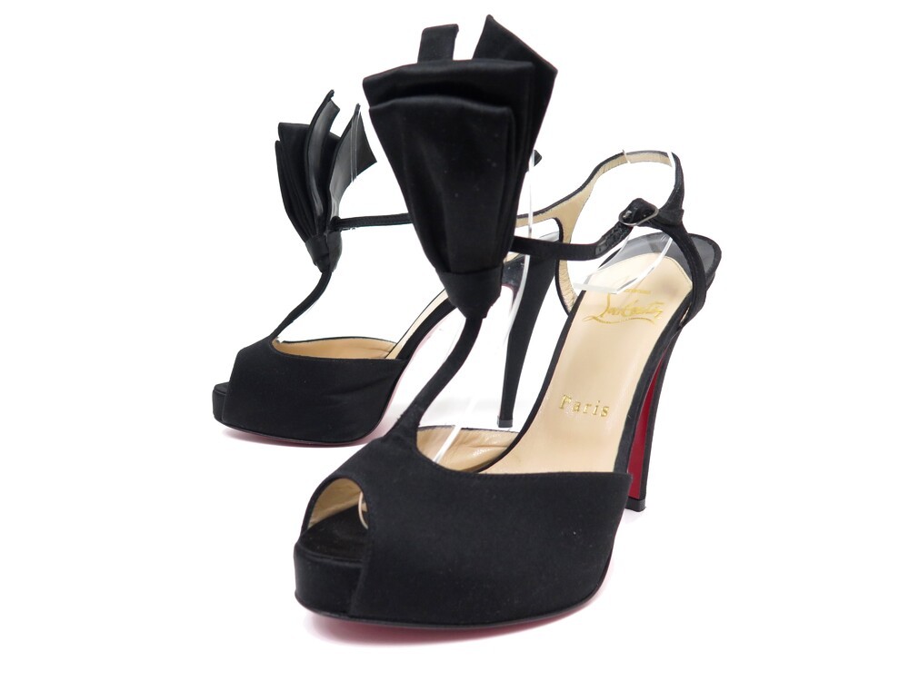 chaussures christian louboutin ernesta bow 36.5