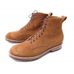 CHAUSSURES YUKETEN BOTTINES 11 DAIM MARRON 