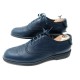 CHAUSSURES JM WESTON 376 RICHELIEU 9.5D CUIR BLEU 