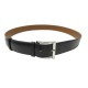 CEINTURE JM WESTON DEMI JONC TAILLE 95 CUIR NOIR BLACK LEATHER BELT + BOITE 420€