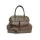 SAC A MAIN LOUIS VUITTON TREVI GM N51998 TOILE DAMIER EBENE CUIR HAND BAG 2400€