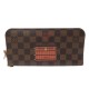 NEUF PORTEFEUILLE LOUIS VUITTON INSOLITE MALLE DAMIER EBENE TRUNK WALLET 630€