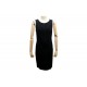 ROBE DROITE FENDI FD6847 44 IT 38 40 M FR EN LAINE NOIR BLACK WOOL DRESS 950€