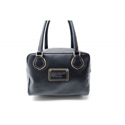 SAC A MAIN MARC BY MARC JACOBS 30 CM EN CUIR NOIR LEATHER HAND BAG PURSE 470€