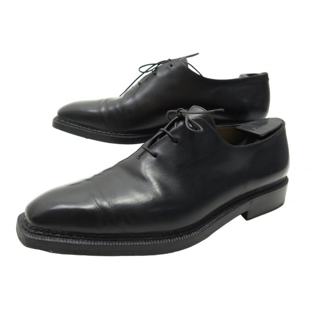 CHAUSSURES BERLUTI ALESSANDRO 349 RICHELIEU 3 OEILLETS 11 45 EN CUIR NOIR 1980€