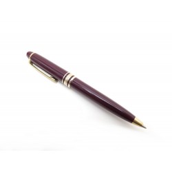 STYLO BILLE MONTBLANC MEISTERTUCK MOZART EN RESINE BORDEAUX BALLPOINT PEN 330€