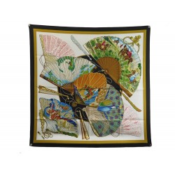 NEUF FOULARD HERMES BRISE DE CHARME JULIA ABADIE SOIE CARRE 90 SILK SCARF 460€