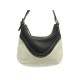 SAC A MAIN GUCCI HYSTERIA CREST HOBO 141641 CUIR & TOILE BEIGE NOIR BAG 1590€