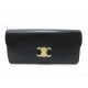 NEUF GRAND PORTEFEUILLE CELINE TRIOMPHE 10E313DPV EN CUIR VEAU NEW WALLET 810€