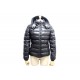 MANTEAU MONCLER BADY GIUBBOTTO T0 S 36 DOUDOUNE BLOUSON NOIR BRILLANT COAT 875€