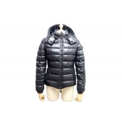 MANTEAU MONCLER BADY GIUBBOTTO T0 S 36 DOUDOUNE BLOUSON NOIR BRILLANT COAT 875€