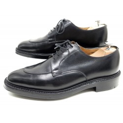 CHAUSSURES CHURCH'S DARTMOOR DERBY DEMI CHASSE 6.5 40.5 EN CUIR NOIR SHOES 510€