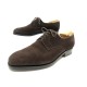 NEUF CHAUSSURES JM WESTON DERBY 556 9.5E 43.5 LARGE DAIM MARRON EMBAUCHOIRS 950€