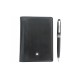 STYLO PORTE MINE MONTBLANC MEISTERSTUCK MOZART 10883 + PORTE CARTES EN CUIR 650€