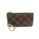 PORTE CLES LOUIS VUITTON POCHETTE CLES TOILE DAMIER EBENE N62658 KEY HOLDER 260€